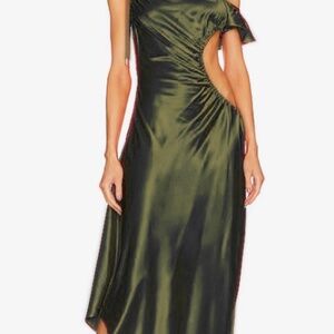 Bellamy Dress S in Sea Moss NWT